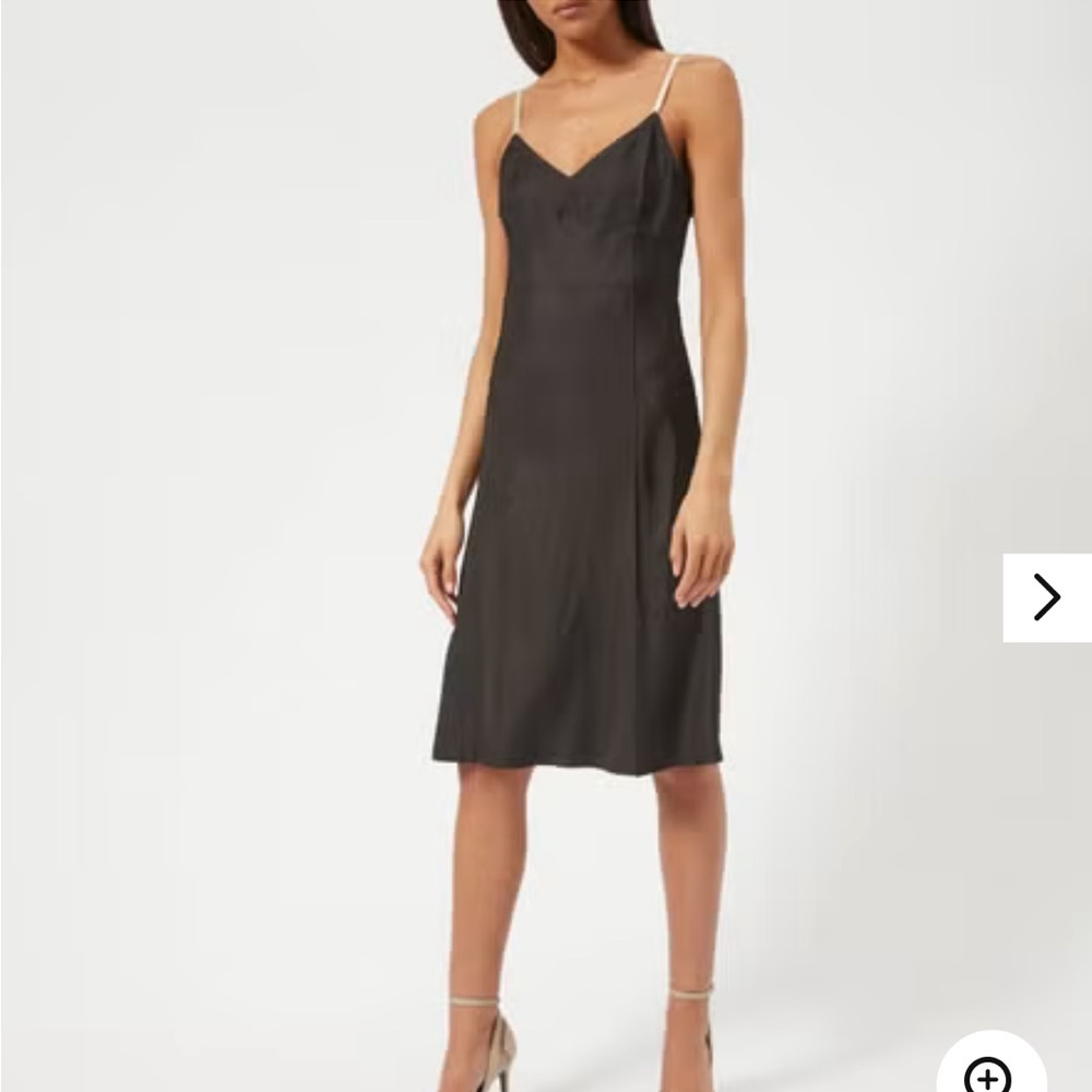 Helmut Lang Women's Compact Viscose Slip Dress- NWT